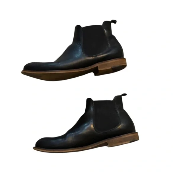 Women’s Wolverine Black Leather Pull On 1000 Miles Chelsea Boots Size 10 EU 41 - Picture 5 of 7